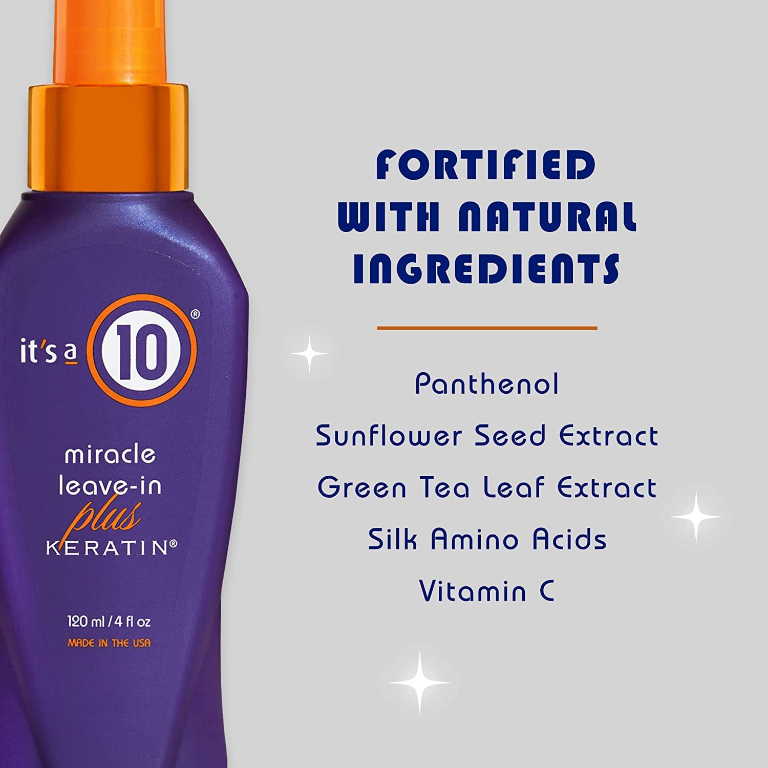 It's a 10 spray action closeup demonstrating fine mist for even coverage