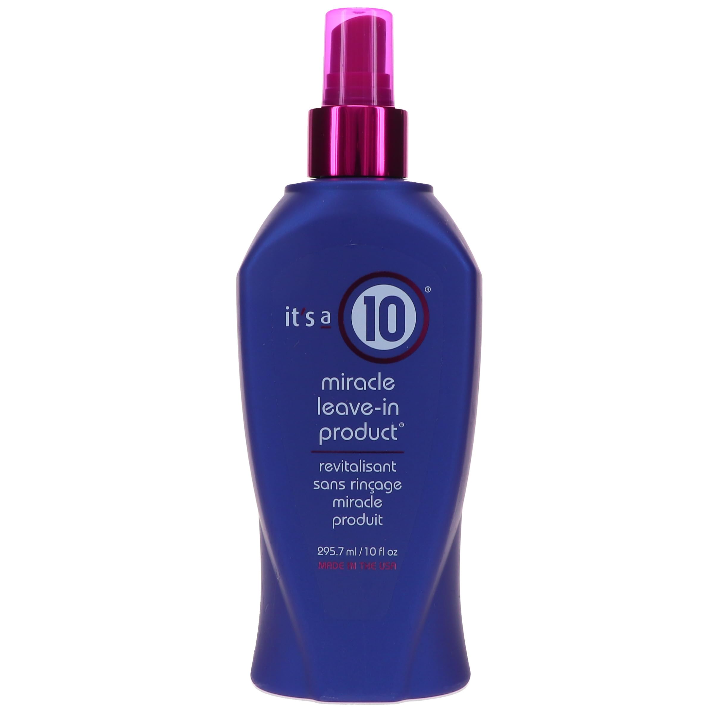 It's a 10 styling in use on blow-dryer session showing heat protection and easier styling benefit