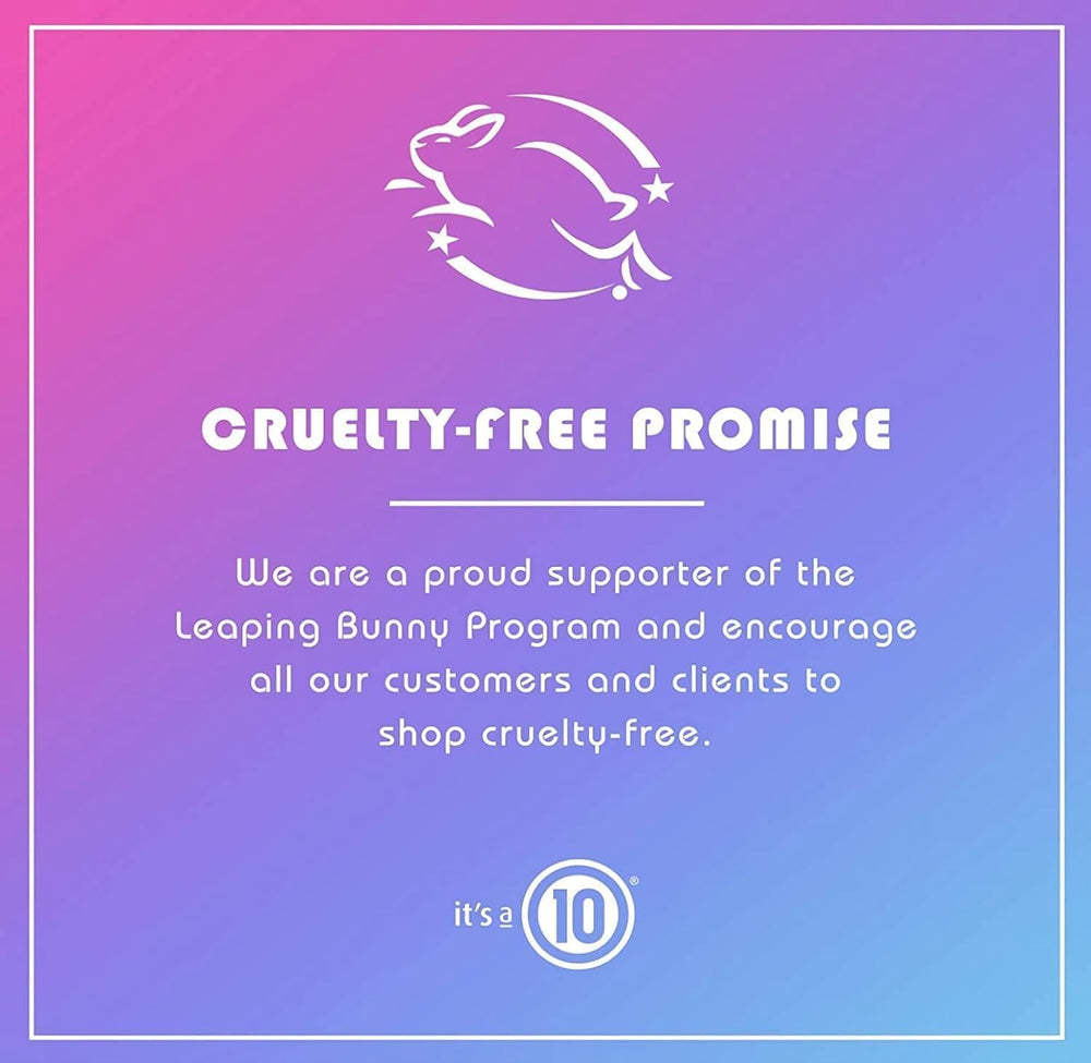 It's a 10 being applied on towel-dried hair to detangle and protect before styling
