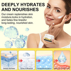 ITSDAWN open jar showing creamy texture for fast absorption benefit
