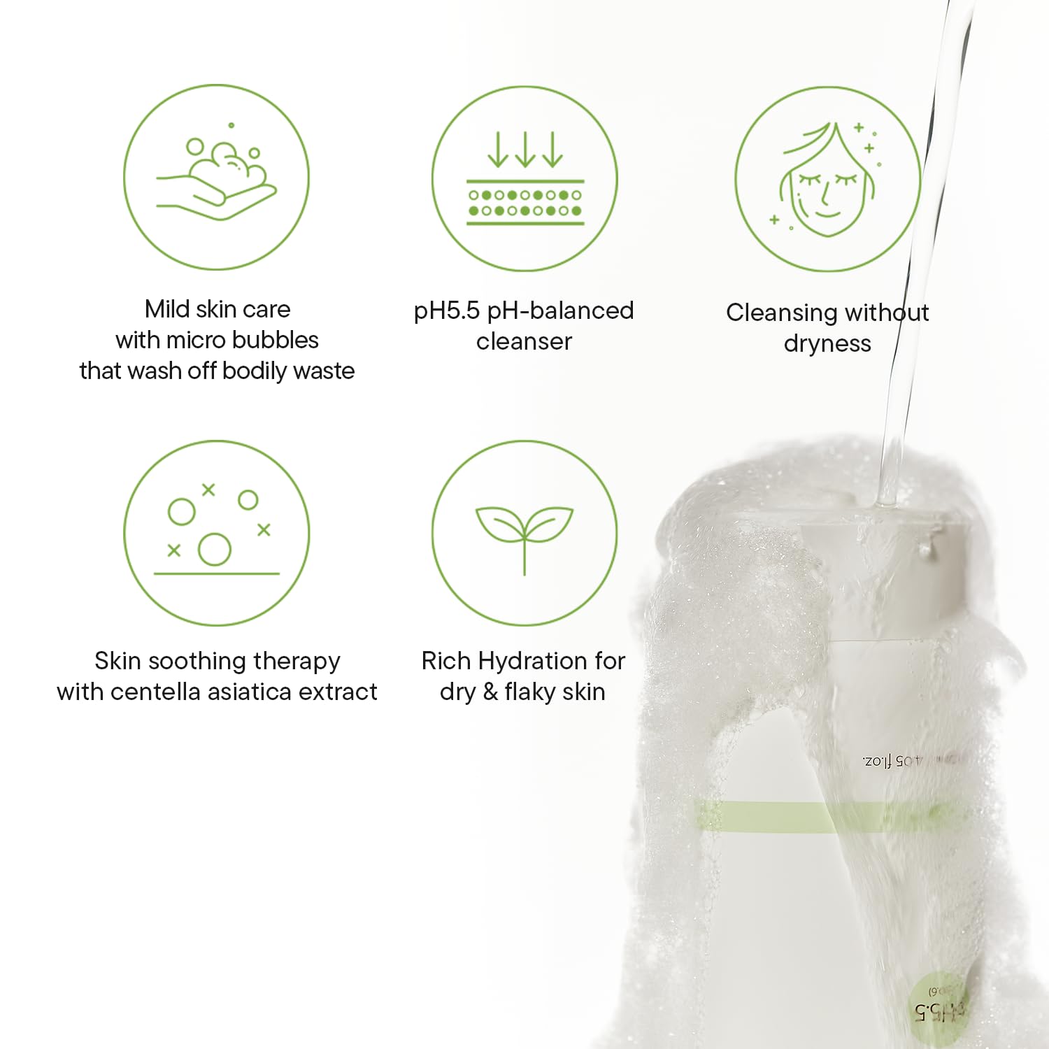 IUNIK in use at wash basin demonstrating daily routine ease and calming benefit