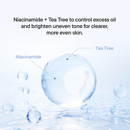 IUNIK dropper dispensing clear serum demonstrating controlled application