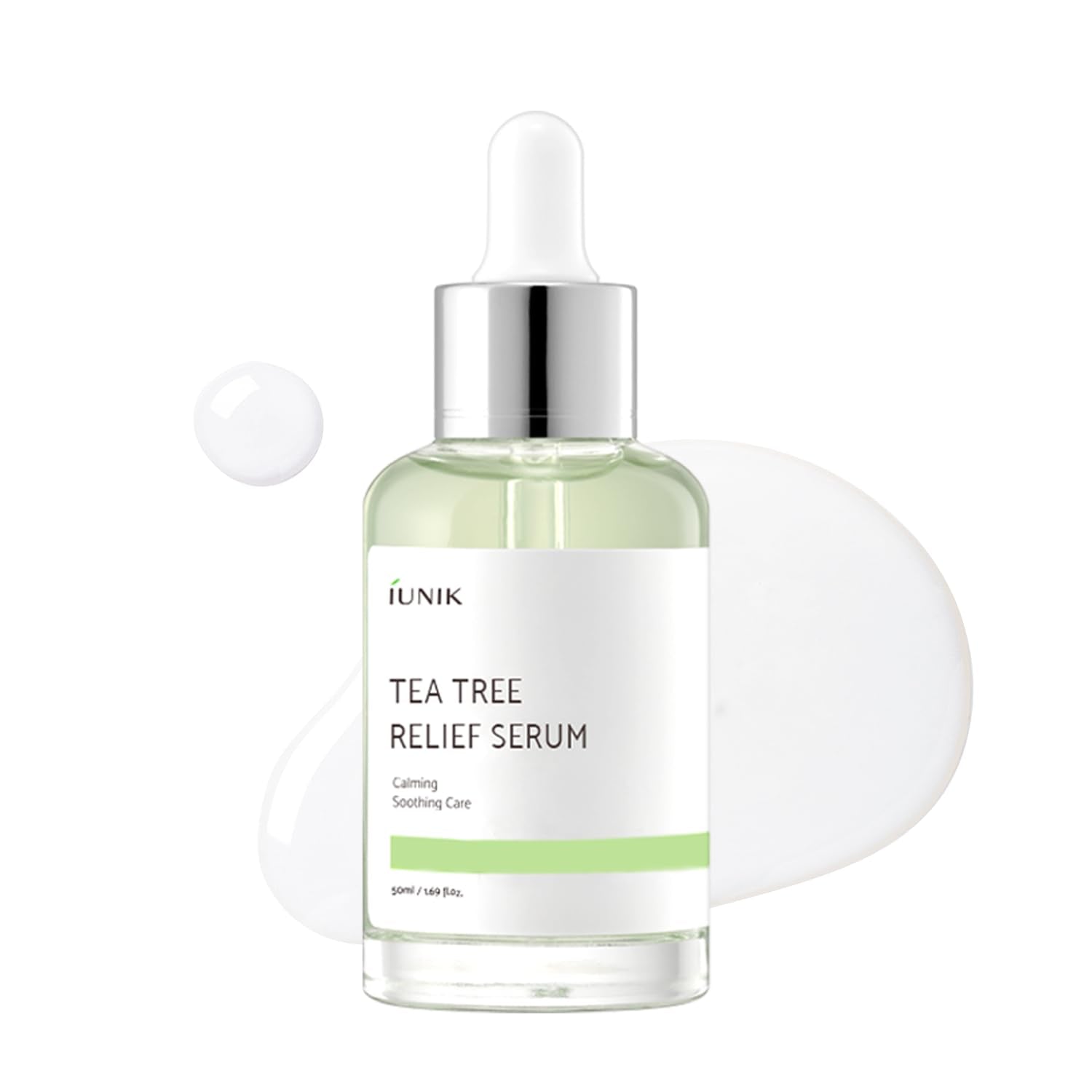 IUNIK front packaging showing bottle and label for quick identification and trust