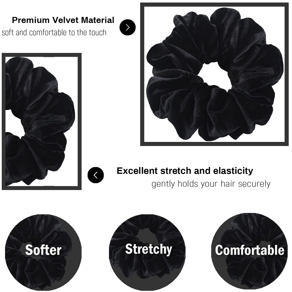 IVARYSS scrunchie used for a full bun showing firm hold without creasing