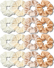 IVARYSS front packaging showing 16 champagne scrunchies and neat display benefit