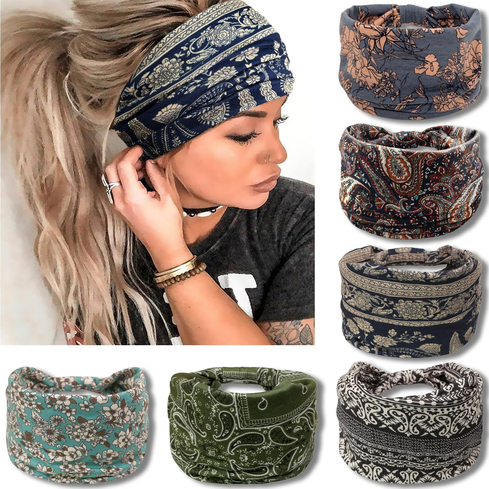 IVARYSS front packaging showing six colorful headbands and easy selection benefit
