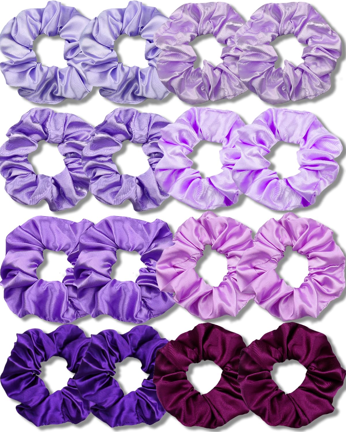 IVARYSS front packaging showing multi-purple scrunchies and quantity benefit