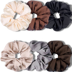 IVARYSS front packaging showing six neutral scrunchies and tidy presentation