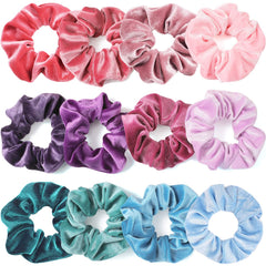 IVARYSS front packaging showing 12 scrunchies and neat arrangement for gifting