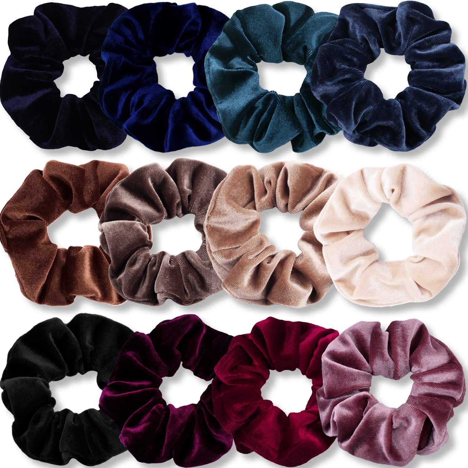 IVARYSS front packaging showing all twelve scrunchies and neat display benefit