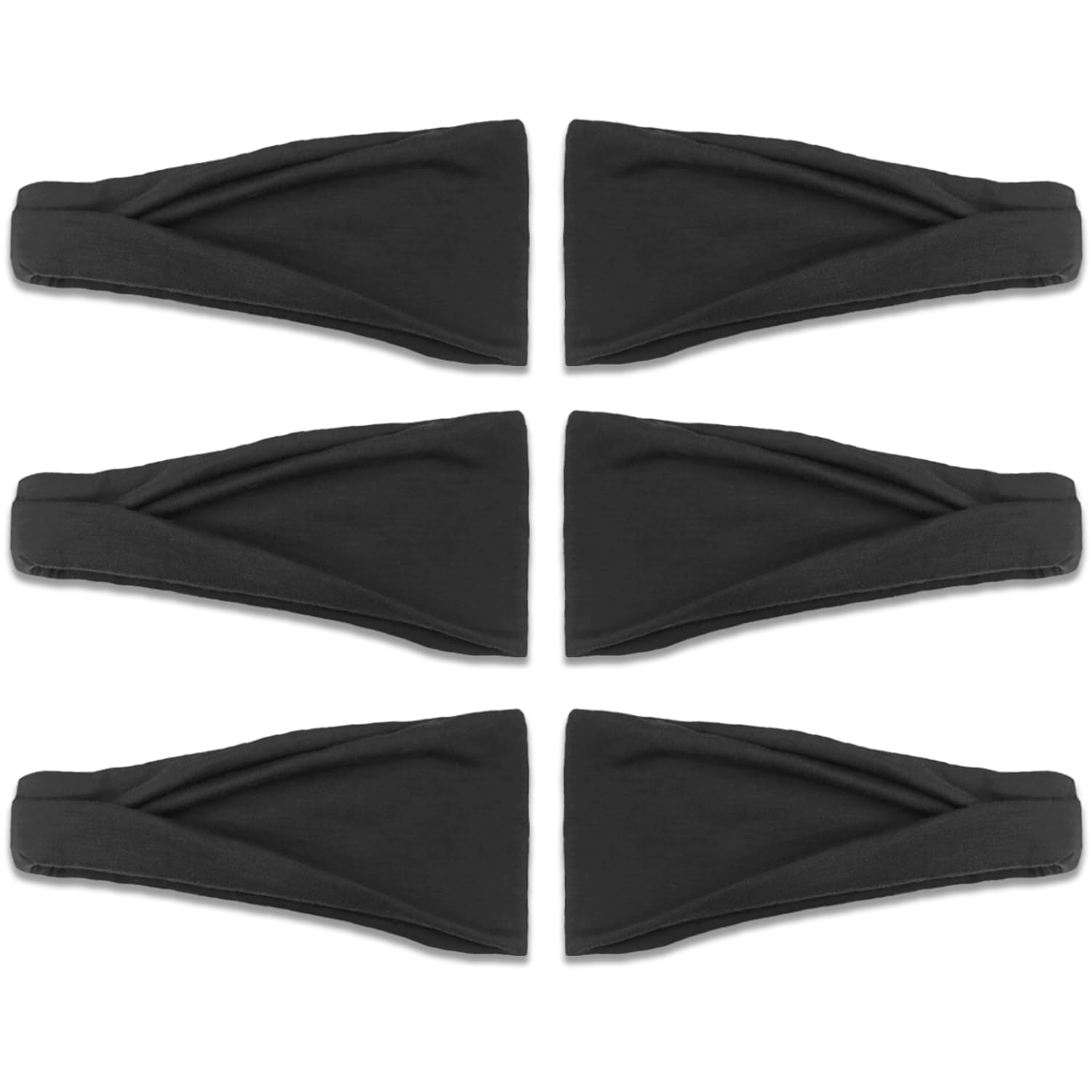IVARYSS folded headband illustrating styling options and compact carry benefit