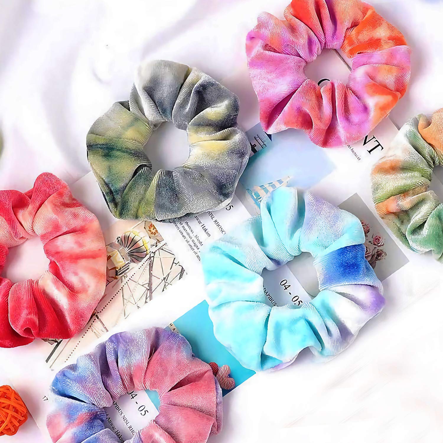 IVARYSS scrunchie securing a ponytail with gentle hold benefit