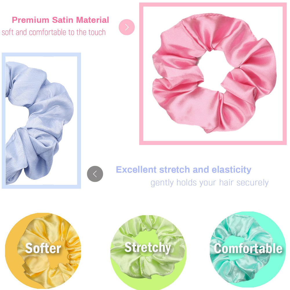 IVARYSS satin texture close-up highlighting smooth fabric that reduces hair damage