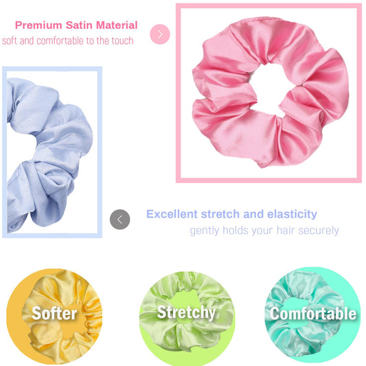 IVARYSS satin texture close-up highlighting smooth fabric that reduces hair damage