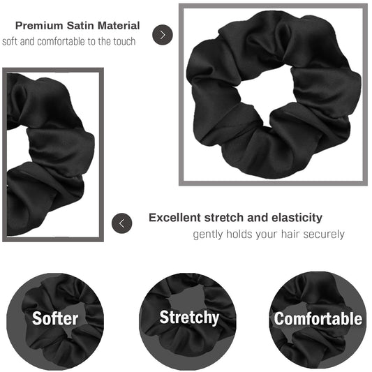 IVARYSS close-up of satin texture highlighting smooth fabric that reduces hair friction