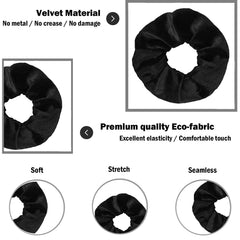 IVARYSS velvet texture close-up highlights soft fabric for gentler hair care
