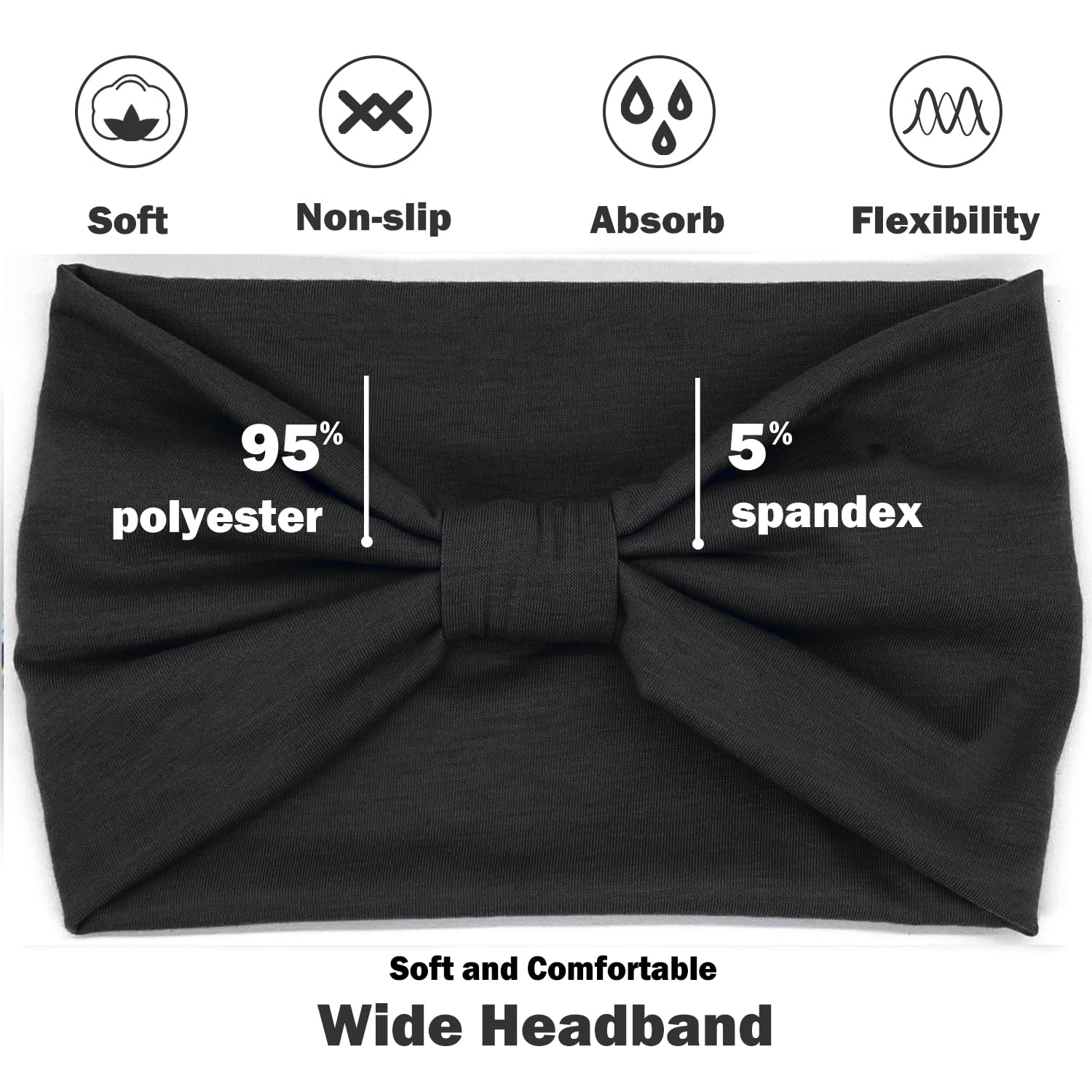IVARYSS size scale on hand demonstrating large fit and stretchability