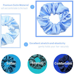 IVARYSS satin fabric close-up showing smooth texture that reduces hair friction