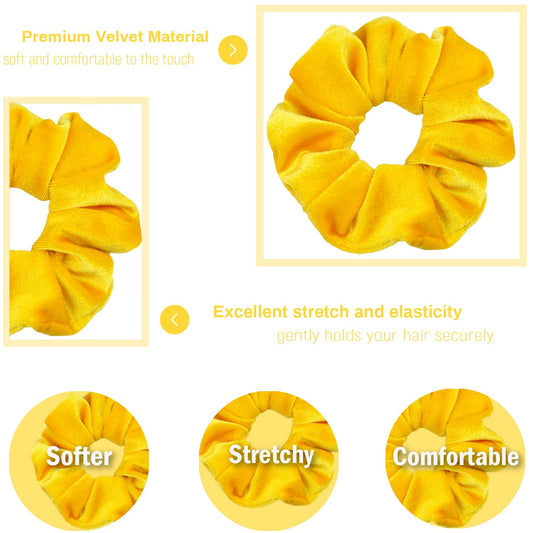 IVARYSS velvet fabric close-up highlighting soft texture and gentle hold benefit