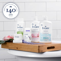 Ivory aloe pack of ten stacked emphasizing value and household supply benefit