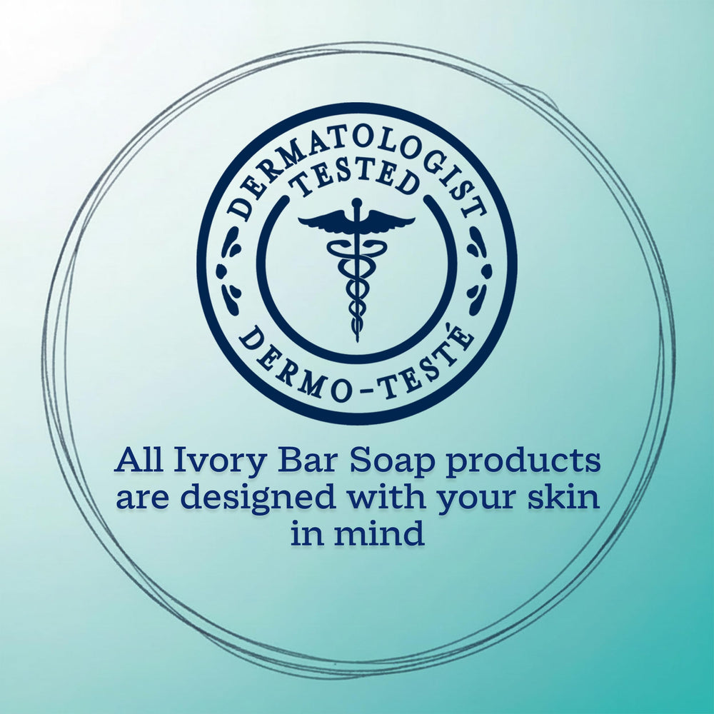 Close-up of Ivory bar texture and clean edges for reliable durability benefit