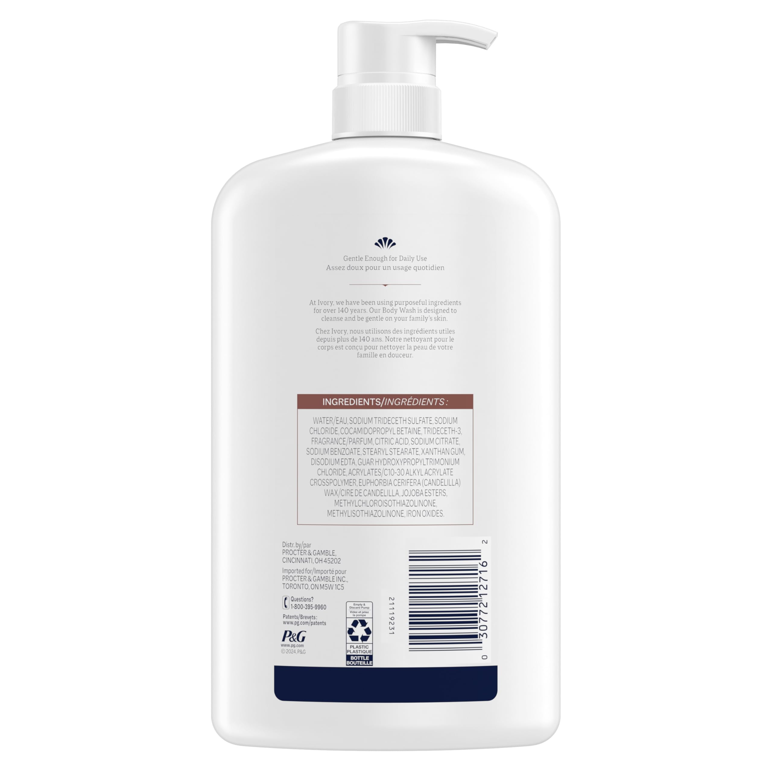 Ivory in family bathroom setting communicating gentle, everyday skincare choice