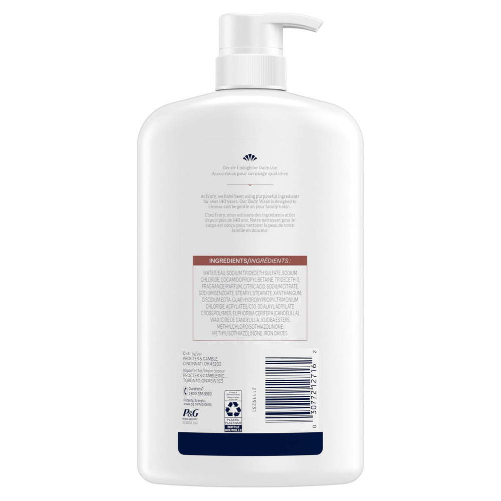 Ivory in family bathroom setting communicating gentle, everyday skincare choice