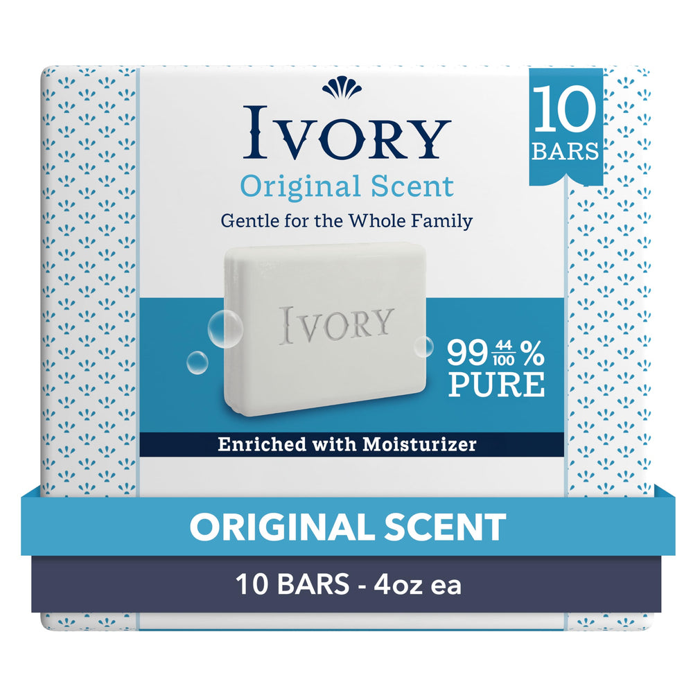 Ivory front packaging ten pack showing value and clarity of product