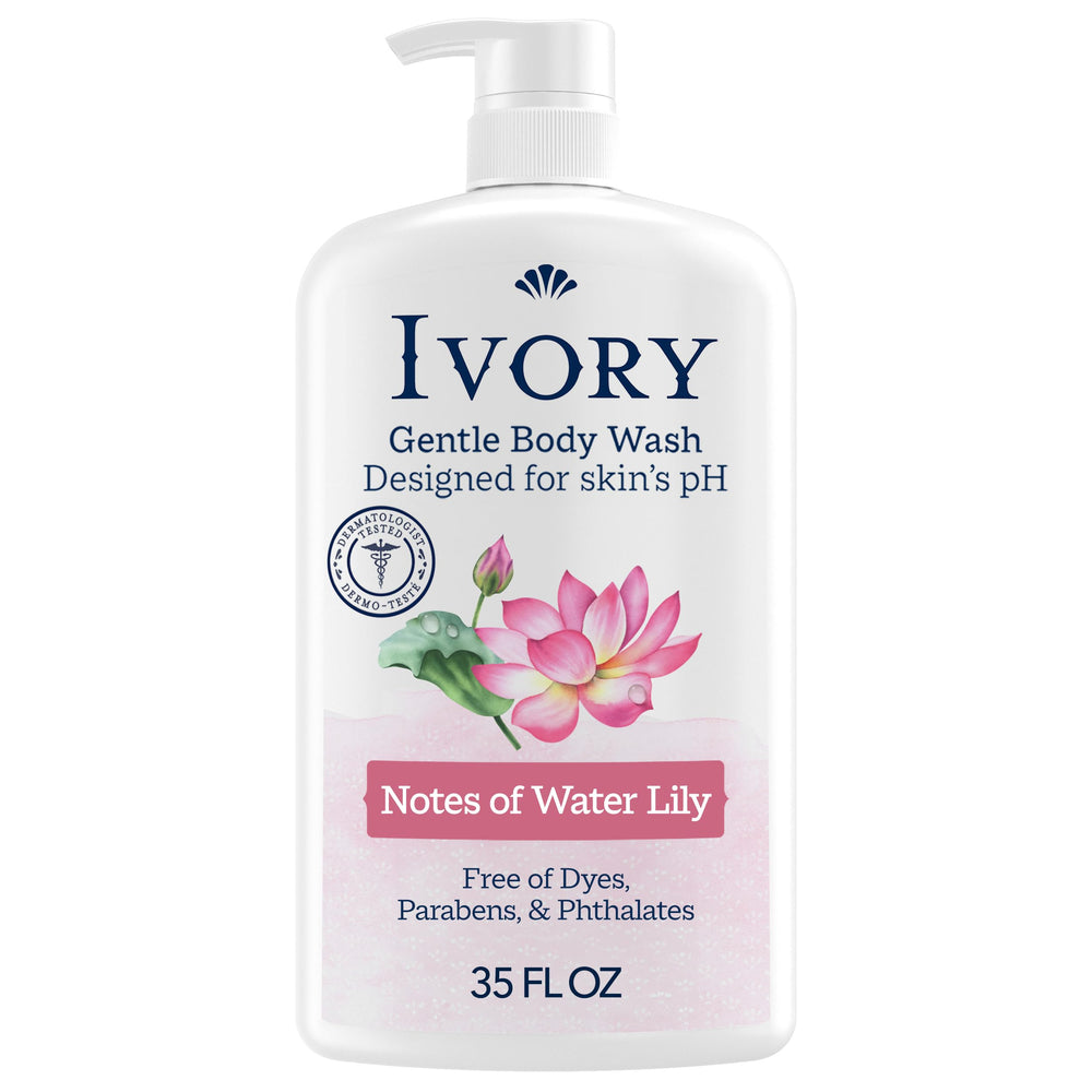 Ivory front packaging 35 oz showing clean family-friendly design and size benefit