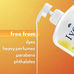 Child using Ivory body wash demonstrating gentle, kid-friendly formula