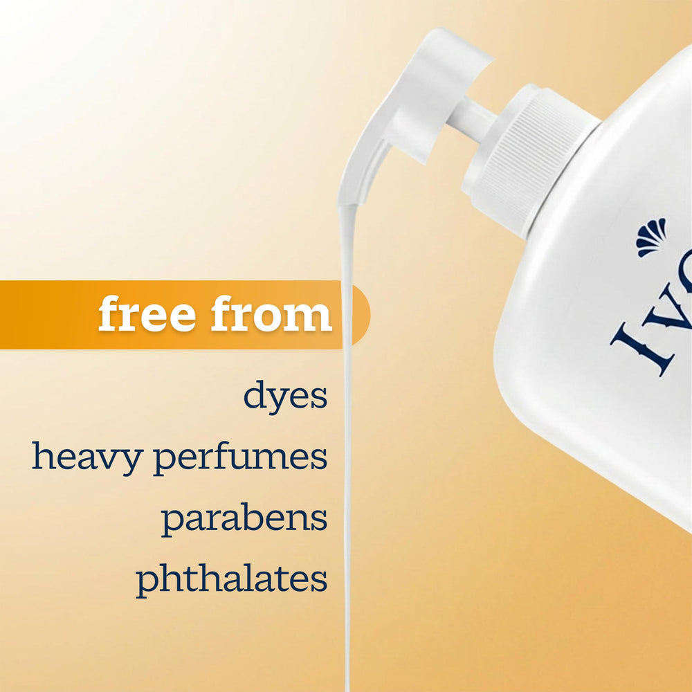 Ivory lather close-up showing creamy foam and gentle cleansing benefit