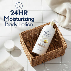 Ivory lotion pump detail for easy dispensing and control