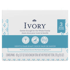 Procter & Gamble Ivory close-up of soap texture for gentle rinsing benefit