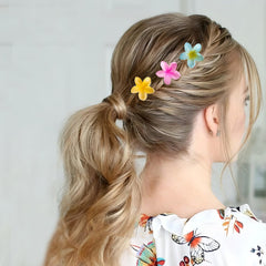Ivyu clip in fine hair half-up style to preserve volume and softness