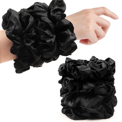 Ivyu close-up of satin texture highlighting smooth fabric and gentle hair protection