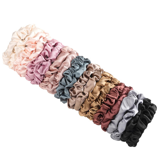 Ivyu satin texture close-up highlighting smooth fabric for gentle hair protection