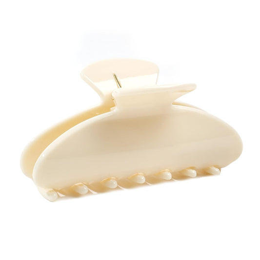 Ivyu cloud white clip front view showing smooth finish and secure grip