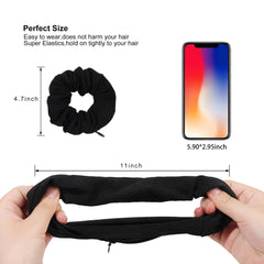 Ivyu elastic core detail showing stretch and gentle hair hold benefit