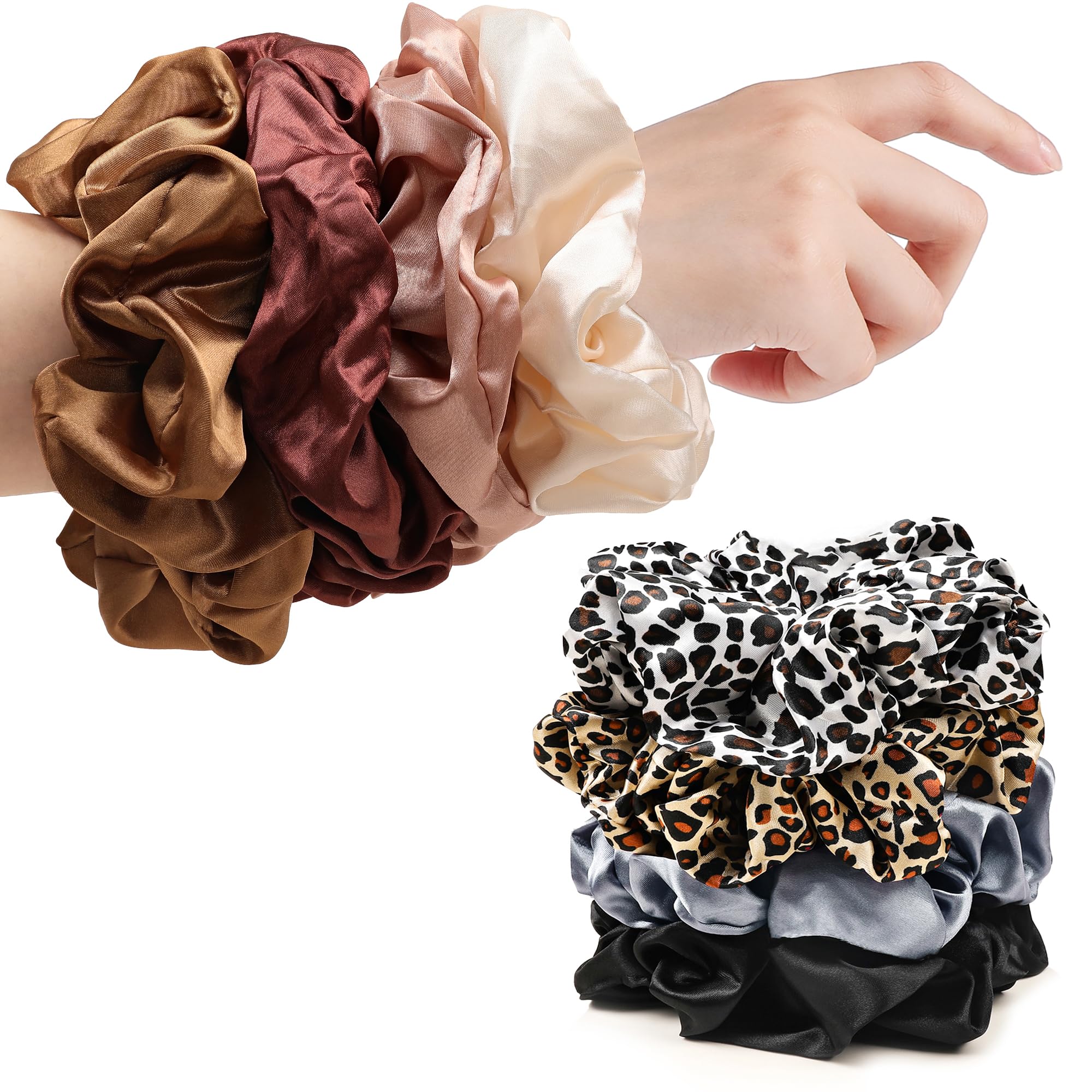 Ivyu front packaging showing jumbo satin scrunchie and polished look