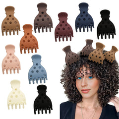 Ivyu front packaging showing ten root clips and volume benefit