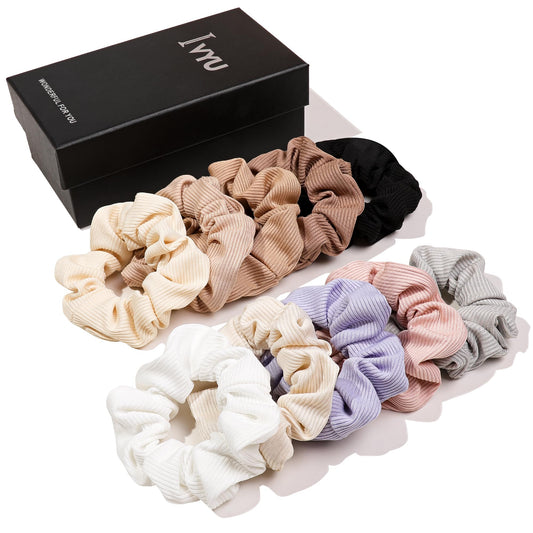 Ivyu front packaging showing neat scrunchie set and stylish gift appeal