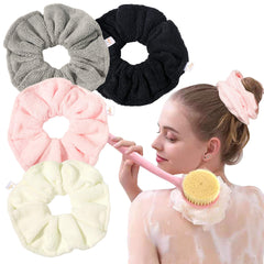 Ivyu front packaging showing large scrunchie and absorbent benefit