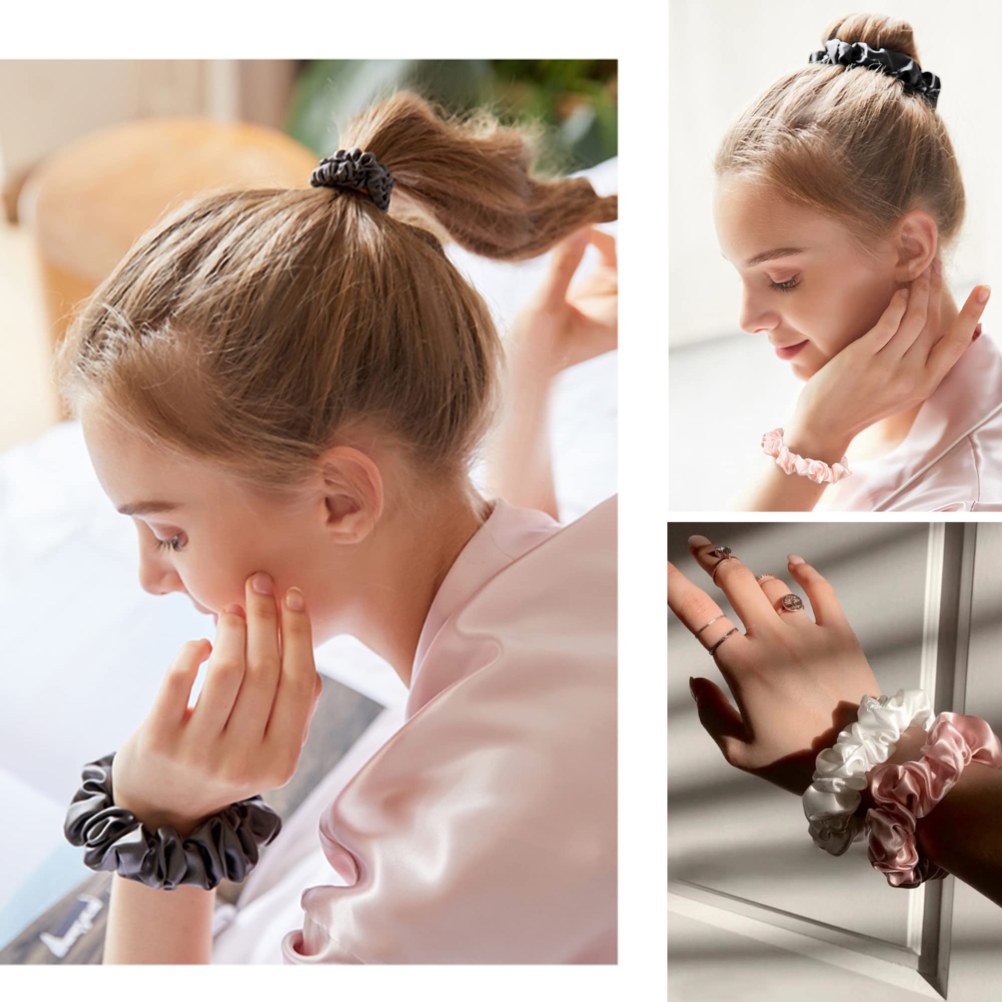 Ivyu gift-ready packaging displayed as a presentable bulk scrunchie set