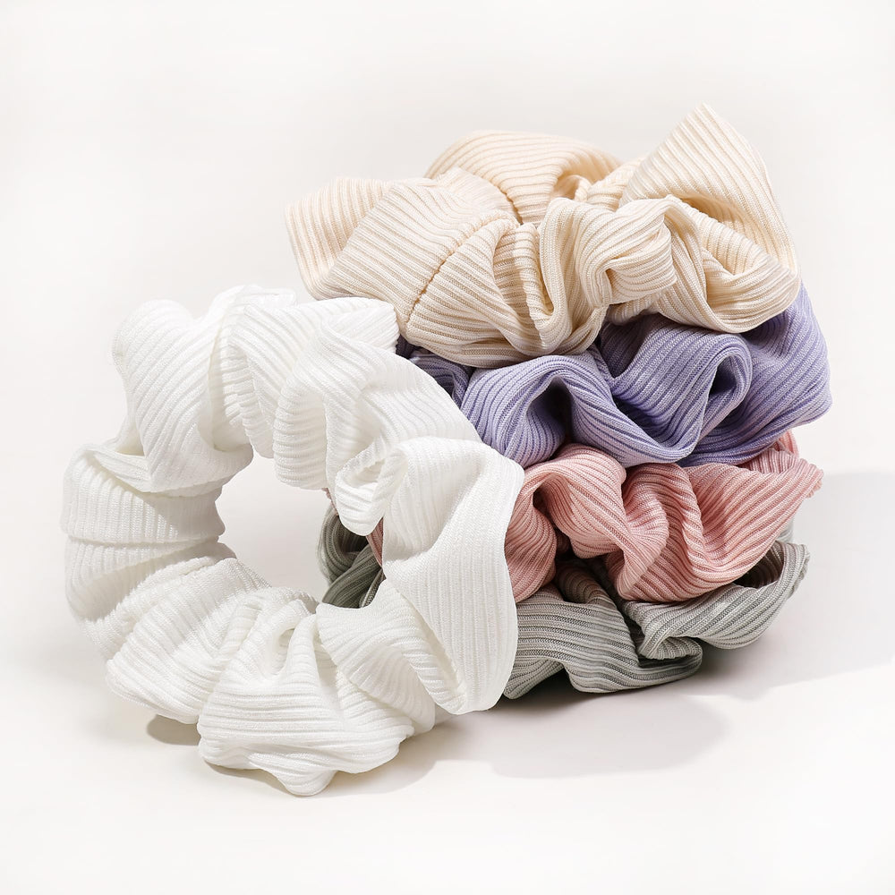 Ivyu large scrunchie securing thick hair without tightness
