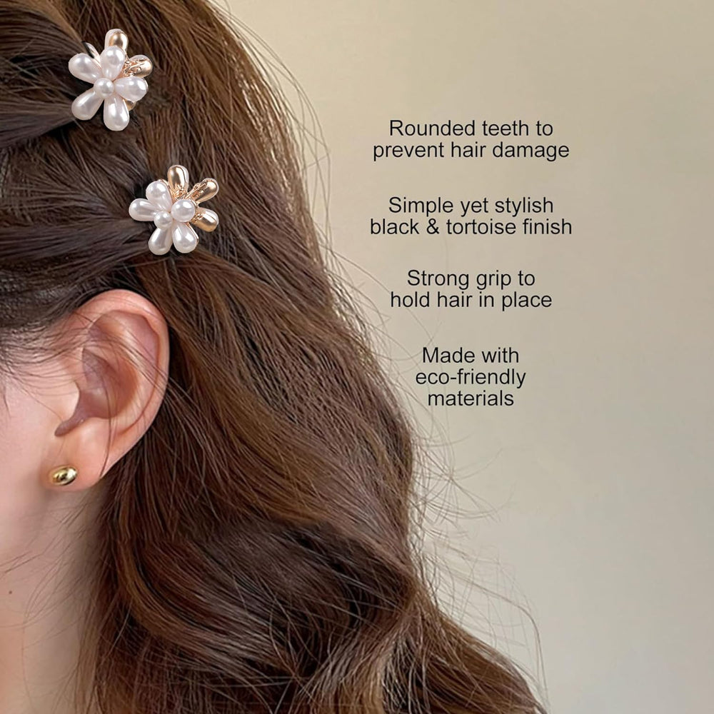 Ivyu clip holding bangs in place demonstrating comfortable all-day wear