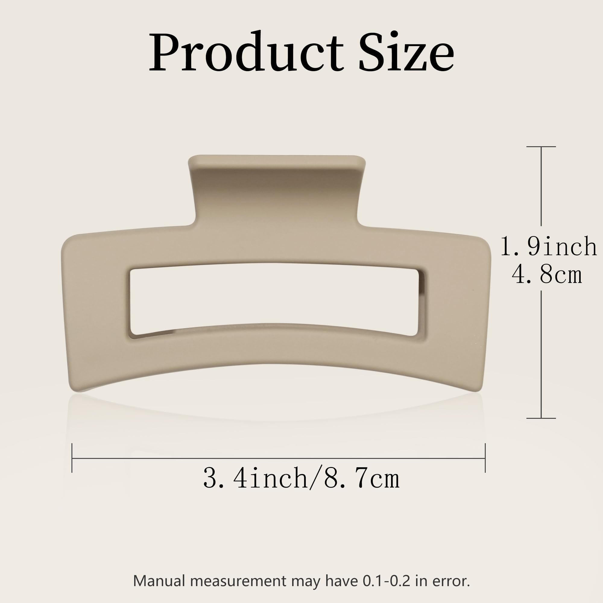 Ivyu inner teeth detail for secure non-slip hair hold