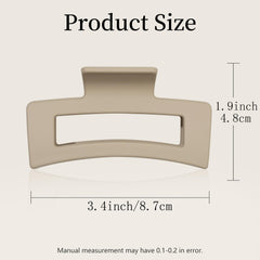 Ivyu inner teeth detail for secure non-slip hair hold