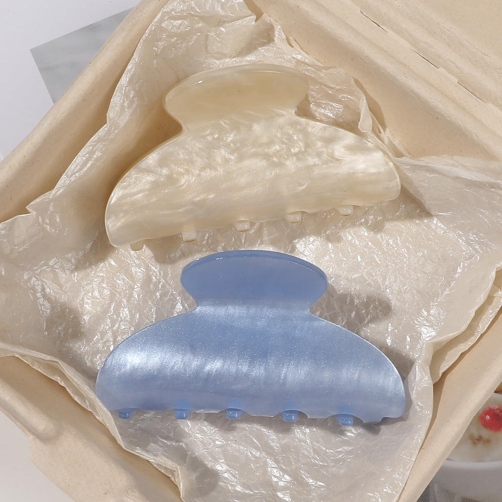 Ivyu clip holding a low bun comfortable all-day wear visible