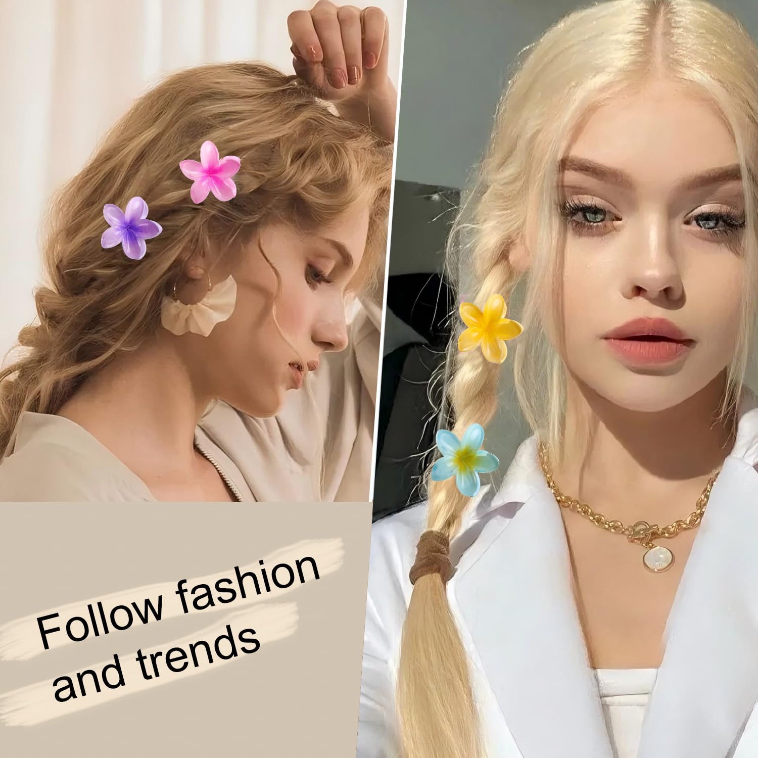 Ivyu label and ten-color spread showing matching outfit versatility