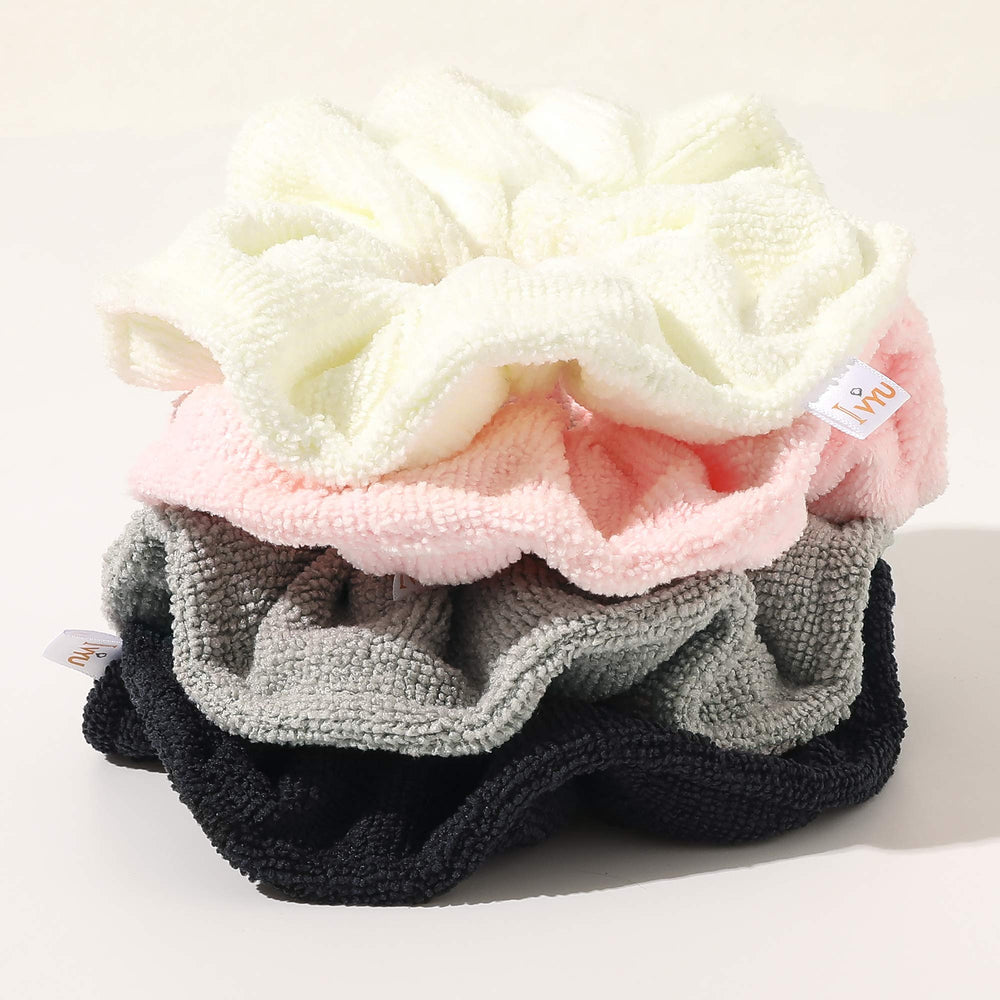 Ivyu pack of four flatlay highlighting value and easy post-shower use